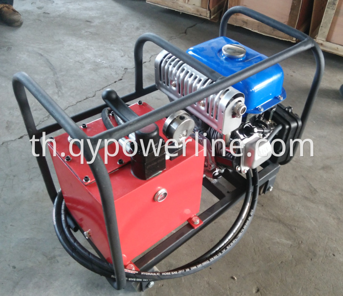 gas powered hydraulic power unit